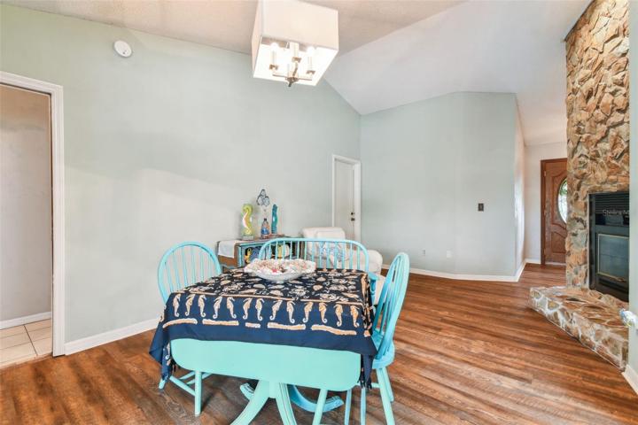 Dining Off of kitchen or could be Family room