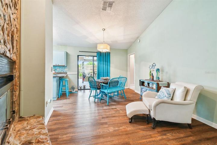 Dining Off of kitchen or could be Family room
