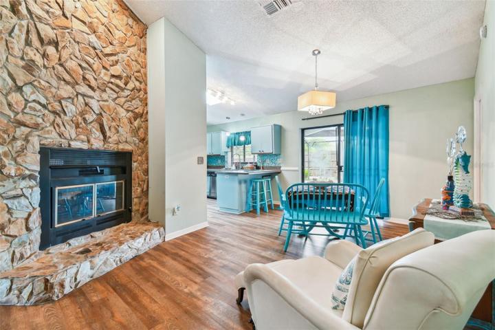 Dining Off of kitchen or could be Family room