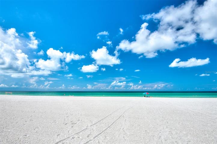 The soft sand of our famous beaches