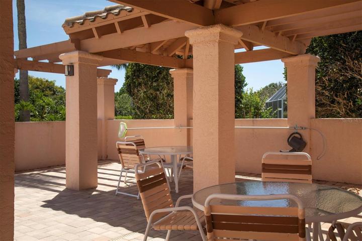 Sit around the pool and have fun