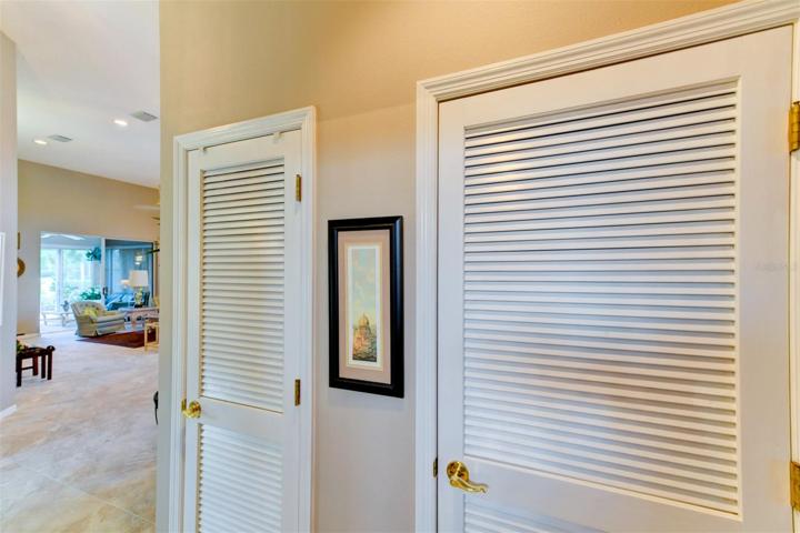 Commode room and a walk-in closet in the main bathroom