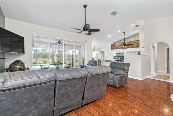 Main living area of home.