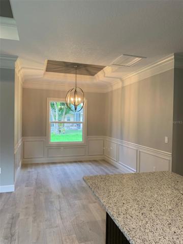 View from Kitchen into Dining Area