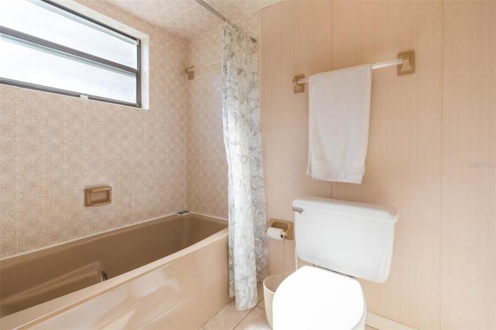 Primary bathroom with jacuzzi tub