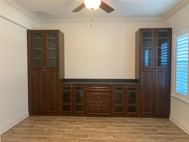 Custom Cabinets In Bonus Room