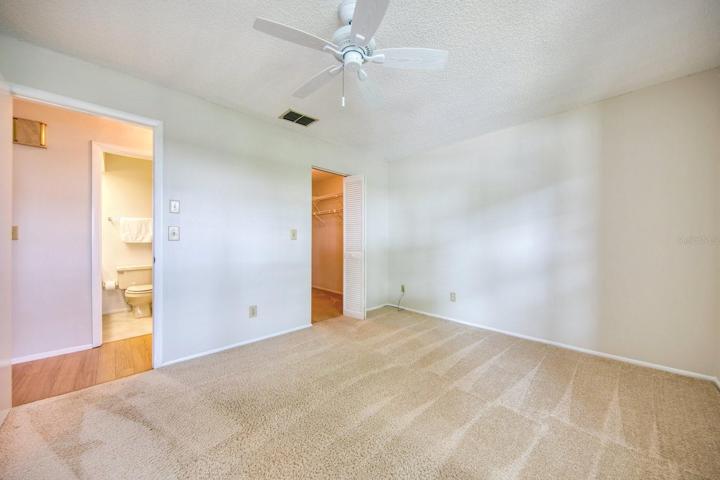 Bedroom 2 also has a walk in closet~