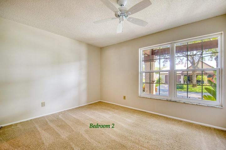 Bedroom 2 is well separated on the front of the house~