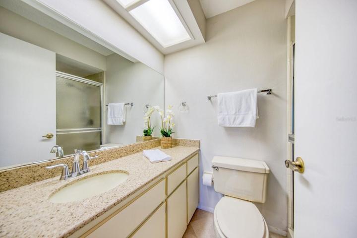 Guest bathroom is across the hall~
