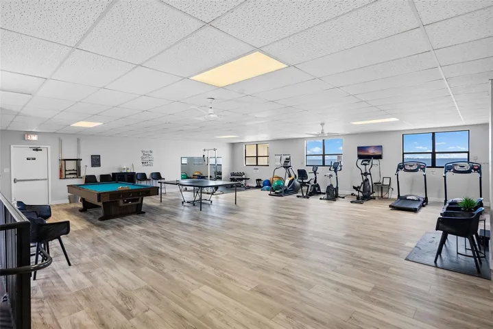 PRE FLOOD / BEING RENOVATED - Upstairs from Clubhouse is a fitness center