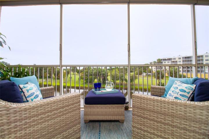 Balcony Overlooking Water