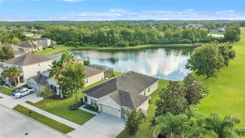 Overhead view of Lot from Front