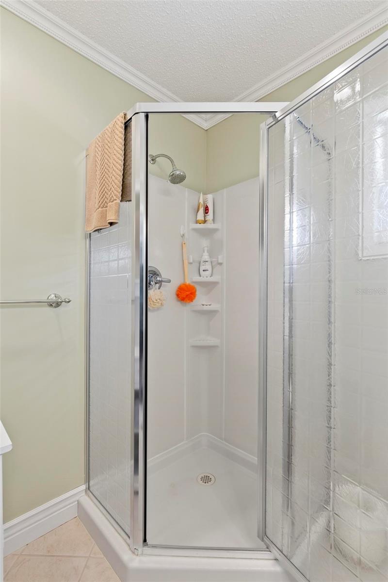 Walk in shower