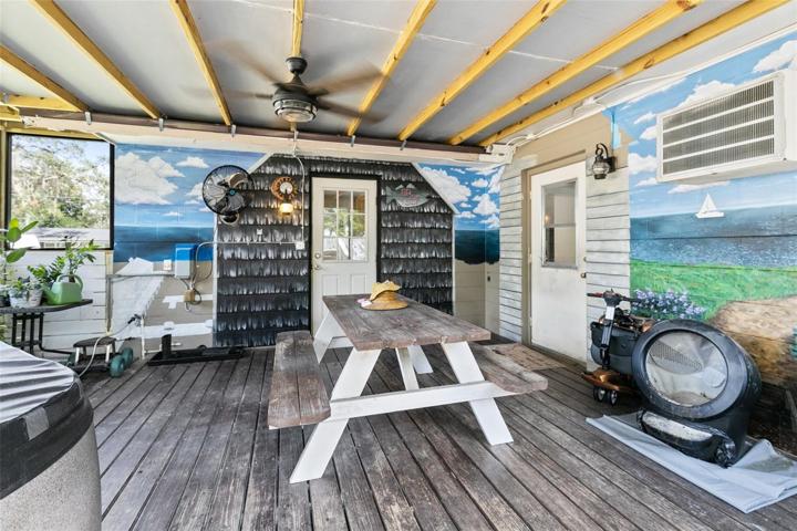 This idyllic spot is ideal for unwinding or hosting gatherings.