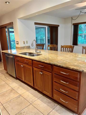 Expanded Kitchen Counter Top