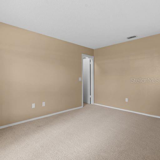 Master Bedroom with walk in closet