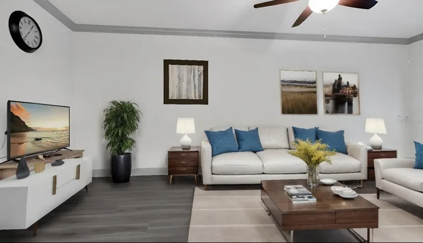 Staged furniture