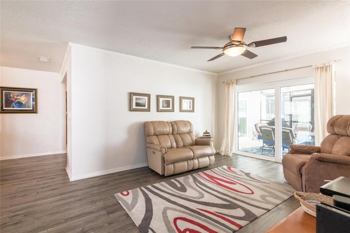Front Sitting Room with sliders to Lanai