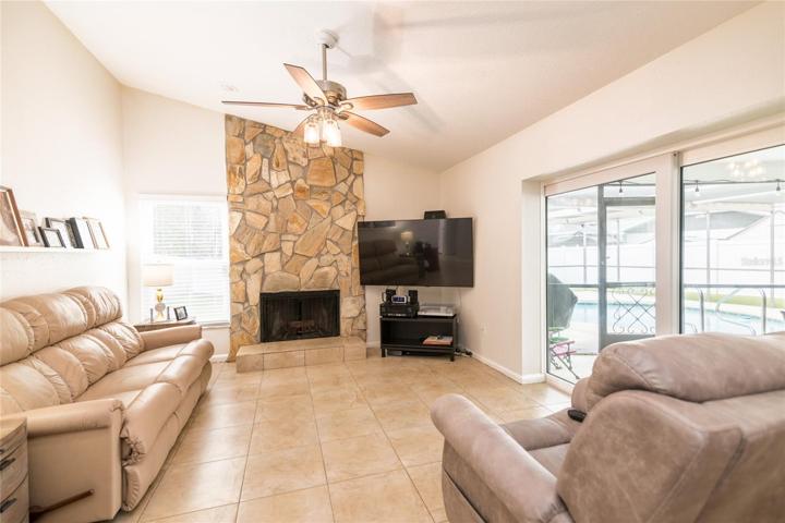 Family Room with Fireplace