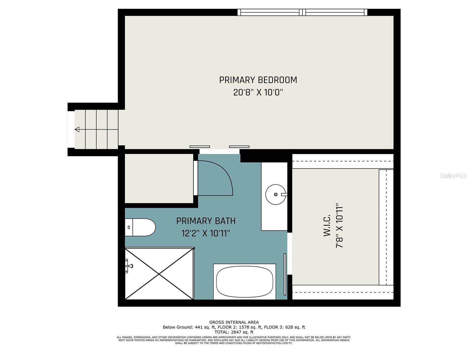 1st/Main Master Bedroom and Bathroom