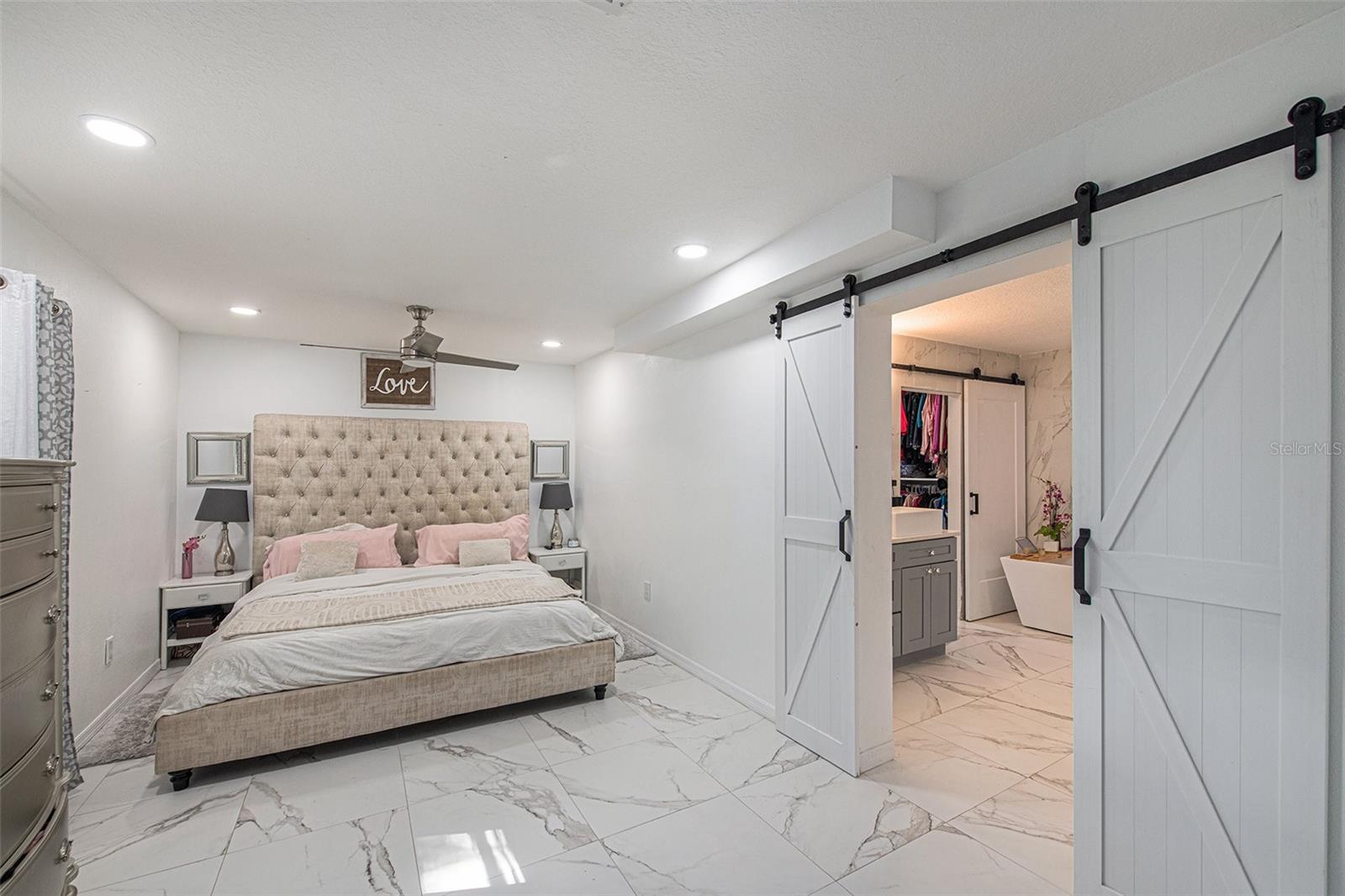 1st Level Master Bedroom