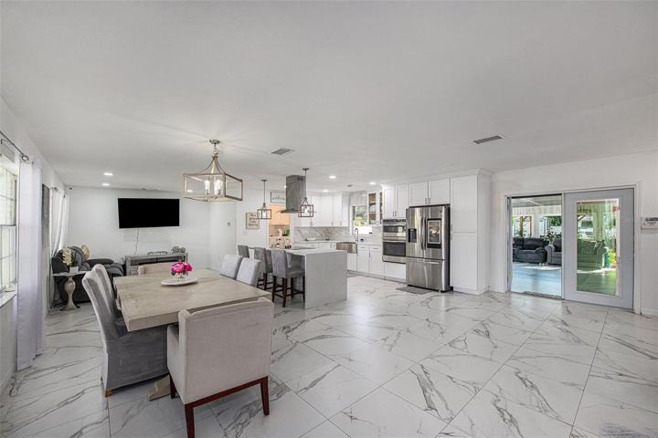 Kitchen/ Formal Dining room/Living room Combo