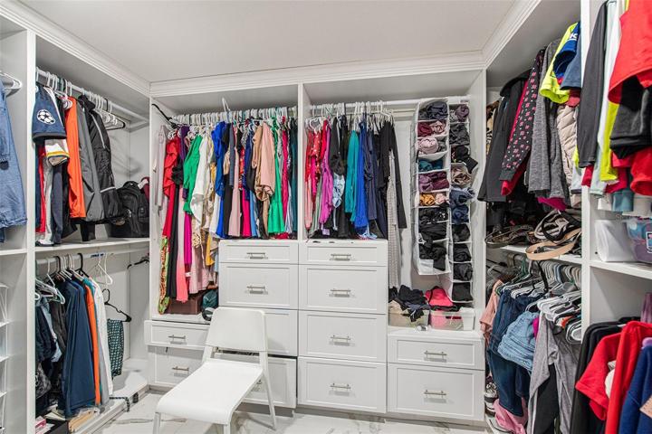 1st Level Master Bedroom Closet