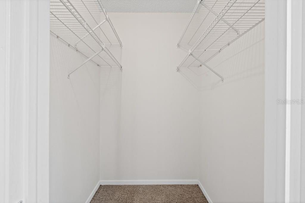 Large walk in closet