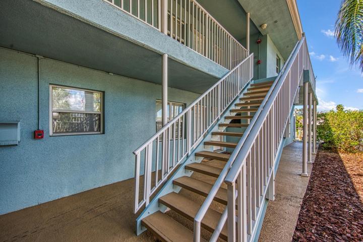 Stairs to unit