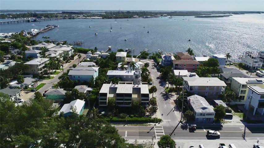 Arial front of property