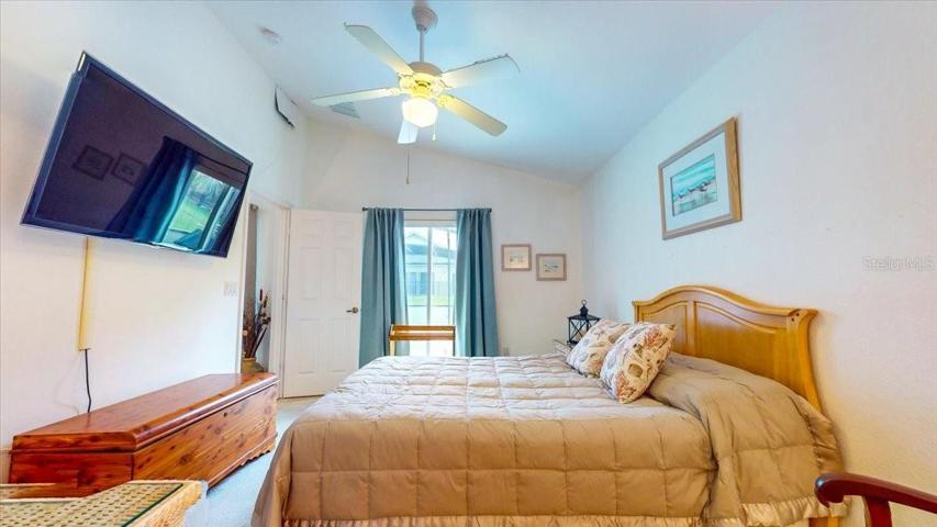 Master Bedroom off of Pool