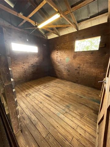 Wood Floors in Barn