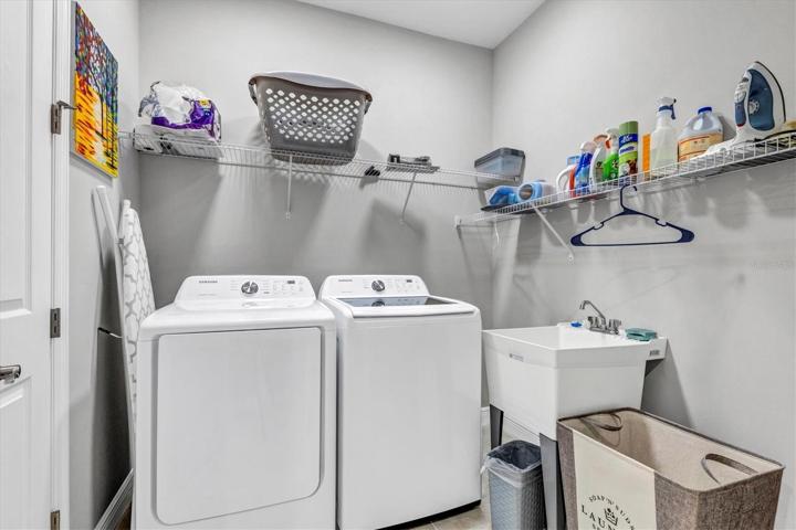 Upstairs Laundry Room!