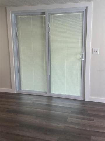 new sliding glass doors with built in blinds