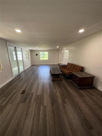 living room & dining area