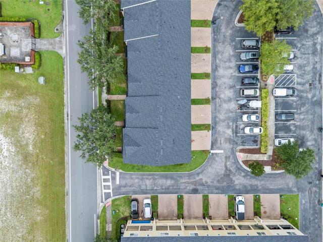 Top aerial view