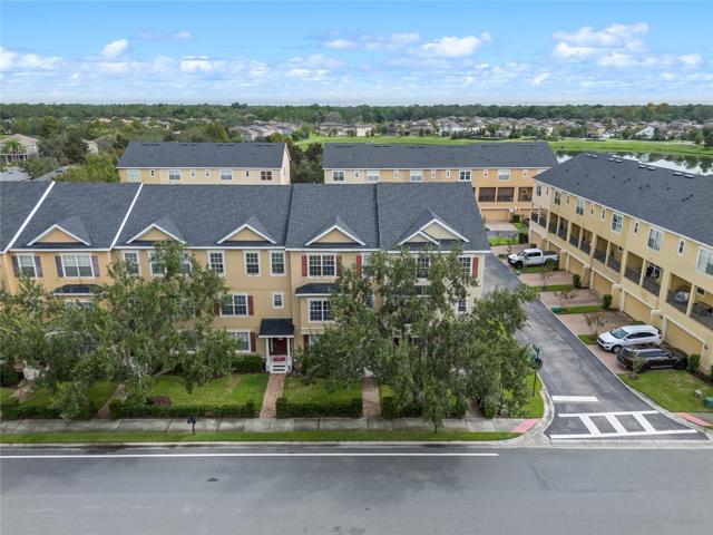 Front aerial view