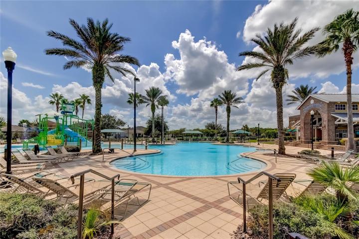 resort style pool