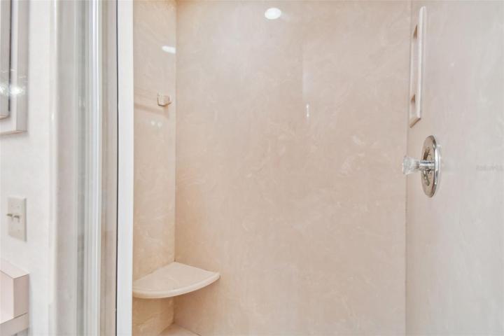 separate shower