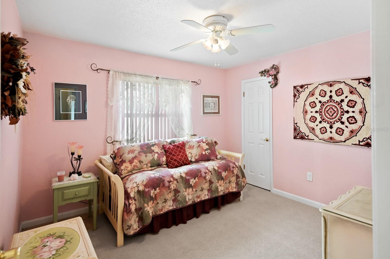 3rd bedroom with comfy carpet and yet ANOTHER walk-in closet!  Who doesn't need more storage?