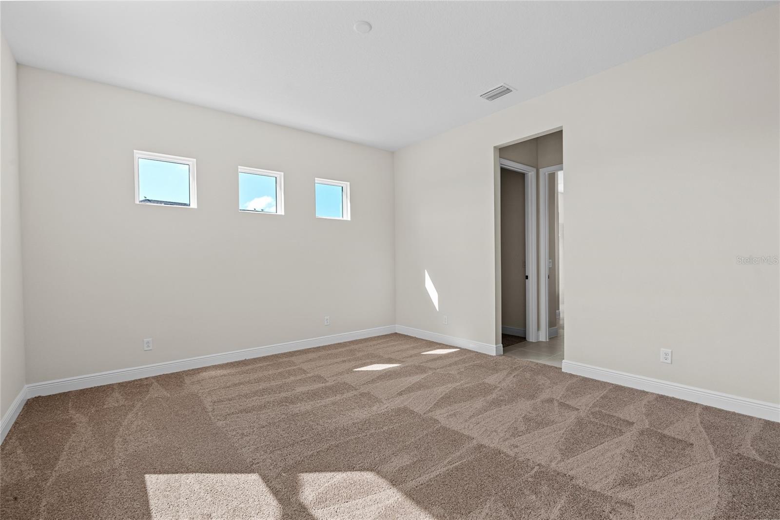Primary bedroom.