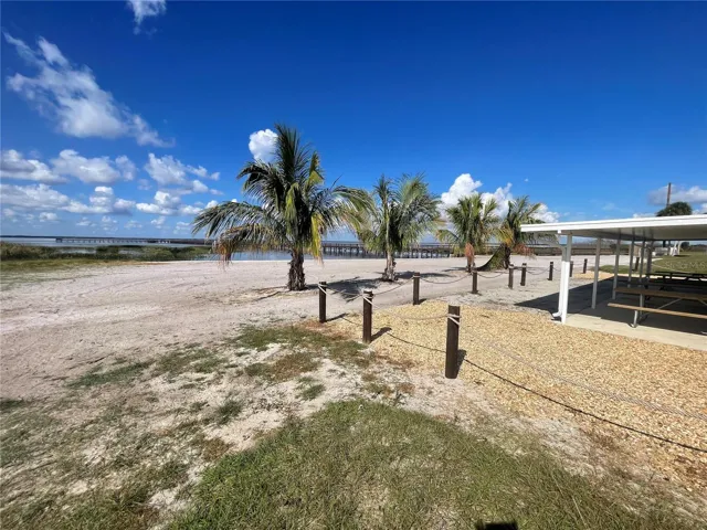 Gazebo beach area