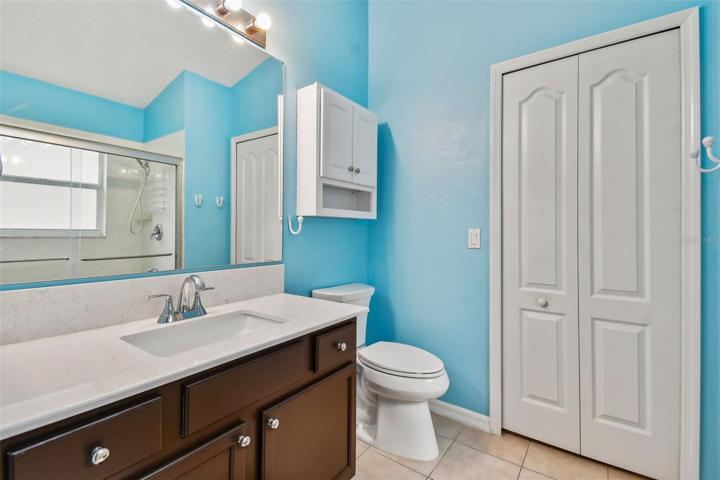 Master bathroom