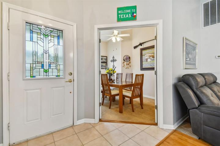 Front door - Den/office