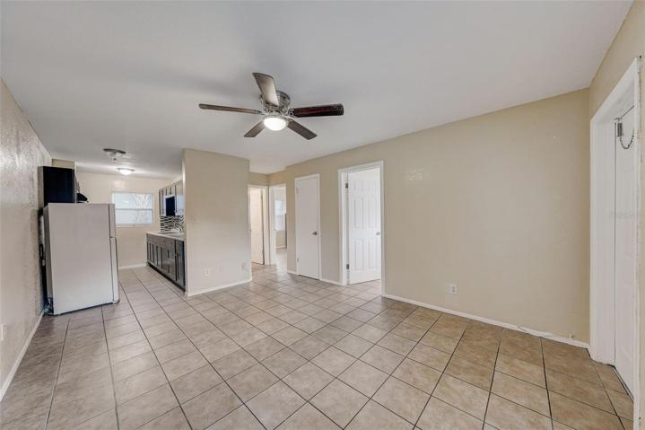 Two bedroom living room