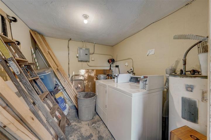 Building Washer Dryer room. Clean up has been scheduled.