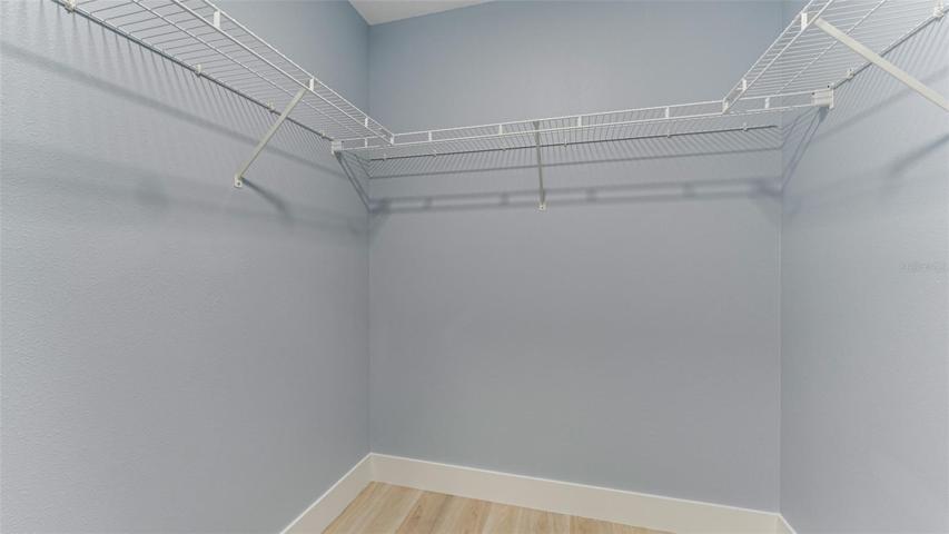 Primary bedroom walk-in closet #2
