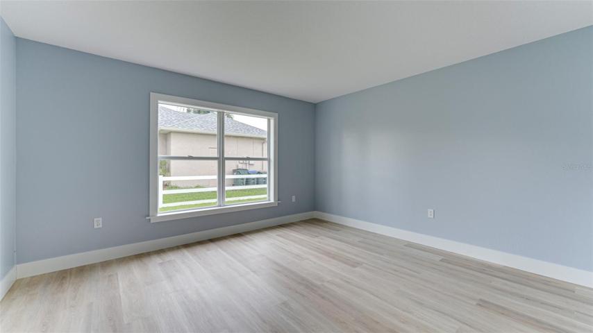 Main level Bonus Room can be used as another bedroom or private office