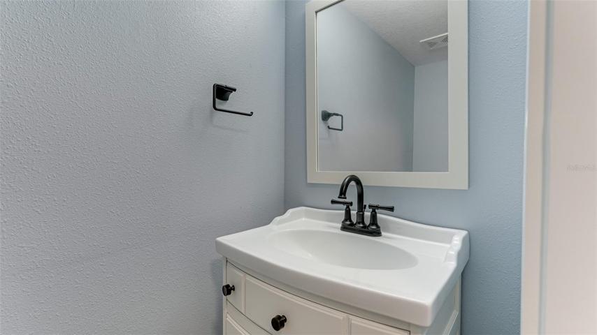 Half Bath on the lower level
