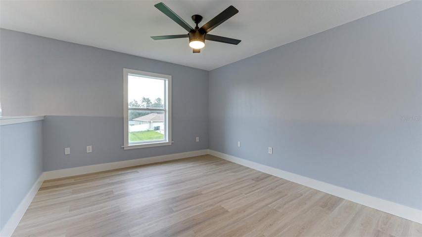 Second level Bonus Room/Loft is light, bright and very open